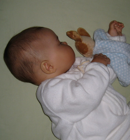 Ari sleeping