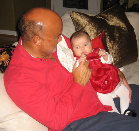 Ari with Uncle Kenny