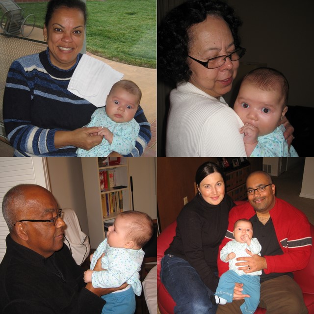 Ari with family New Years Day