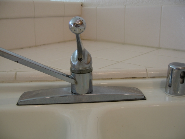 Kitchen faucet - BEFORE Kitchen faucet - BEFORE