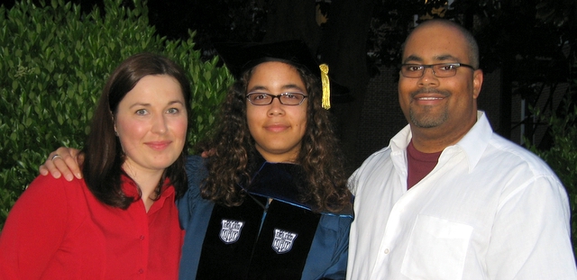 With Jene after PhD Hooding Ceremony With Jene after PhD Hooding Ceremony